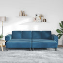 Stue Sofa 3 pcs Blå 250 x 188 x 76 cm