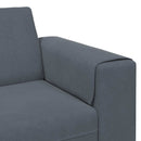 Stue Sofa 3 pcs Mørkegrå 250 x 188 x 76 cm