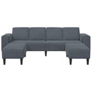 Stue Sofa 3 pcs Mørkegrå 250 x 188 x 76 cm