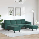 Stue Sofa 3 pcs Mørkegrøn 250 x 188 x 76 cm