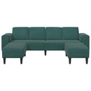 Stue Sofa 3 pcs Mørkegrøn 250 x 188 x 76 cm