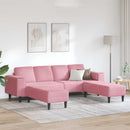 Stue Sofa 3 pcs Lyserød 250 x 188 x 76 cm