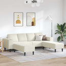 Stue Sofa 3 pcs Creme 250 x 188 x 76 cm