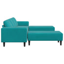 Stue Sofa 3 pcs Turkis 250 x 188 x 76 cm
