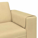 Sofa Grågrøn 250 x 188 x 76 cm Velourstof