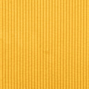 Sofa Lys Gul 250 x 188 x 76 cm Velourstof