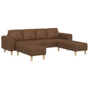 Stue Sofa 3 pcs Brun