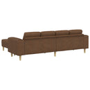 Stue Sofa 3 pcs Brun