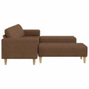 Stue Sofa 3 pcs Brun