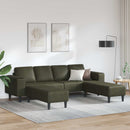 Stue Sofa 3 pcs Army Grøn