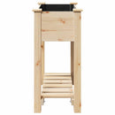 Have Blomsterkrukke Beige 71 x 37 x 76,5 cm Massivt Fyrretræ