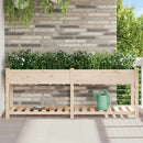 Have Blomsterkrukke Beige 203 x 53 x 76,5 cm Massivt Fyrretræ