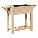 Have Blomsterkrukke Beige 111 x 37 x 76,5 cm Massivt Fyrretræ