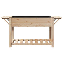 Have Blomsterkrukke Beige 155 x 59 x 76,5 cm Massivt Fyrretræ