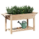 Have Blomsterkrukke Beige 155 x 59 x 76,5 cm Massivt Fyrretræ