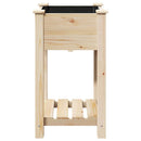 Have Blomsterkrukke Beige 45 x 45 x 76,5 cm Massivt Fyrretræ