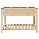 Have Blomsterkrukke Beige 115 x 59 x 76,5 cm Massivt Fyrretræ