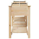 Have Blomsterkrukke Beige 115 x 59 x 76,5 cm Massivt Fyrretræ