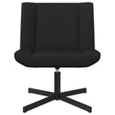 Drejestol Sort 63 x 75 x 76 cm Stof