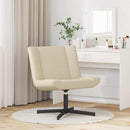 Drejestol Cremefarvet 63 x 75 x 76 cm Stof