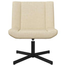 Drejestol Cremefarvet 63 x 75 x 76 cm Stof