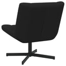 Drejestol Sort 63 x 75 x 76 cm Fårskind