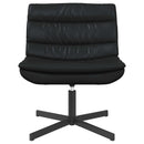 Drejestol Sort 63 x 75 x 76 cm Skinnende PU