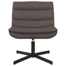 Drejestol Brun 63 x 75 x 76 cm Skinnende PU