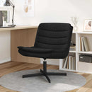Drejestol Sort 63 x 75 x 76 cm Stof