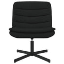 Drejestol Sort 63 x 75 x 76 cm Stof