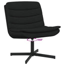Drejestol Sort 63 x 75 x 76 cm Stof