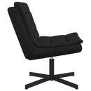 Drejestol Sort 63 x 75 x 76 cm Stof