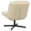 Drejestol Creme 63 x 75 x 76 cm Stof