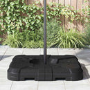 Cantilever parasolbase Sort 88,5 x 88,5 x 12 cm
