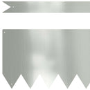 Plænekant 50 stk. 100 x 0.05 x 20 cm Galvaniseret stål Sølv