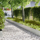 Plænekant 30 stk. 100 x 0,05 x 30 cm Galvaniseret stål Sølv