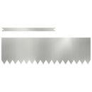 Plænekant 30 stk. 100 x 0,05 x 30 cm Galvaniseret stål Sølv