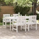 Have Stol 4 pcs Hvid 65,5 x 59 x 88 cm Polyethylen