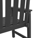 Have Stol 4 pcs Sort 65,5 x 59 x 88 cm Polyethylen