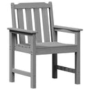 Have Stol 4 pcs Lysegrå 65,5 x 59 x 88 cm Polyethylen
