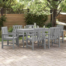 Have Stol 6 pcs Lysegrå 65,5 x 59 x 88 cm Polyethylen
