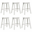 Have bar sæt 6 pcs Hvid HDPE