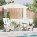 Have Stol 2 pcs Hvid 80.5 x 74.5 x 92 cm Polyethylen