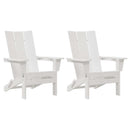 Have Stol 2 pcs Hvid 80.5 x 74.5 x 92 cm Polyethylen