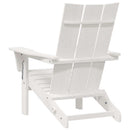 Have Stol 2 pcs Hvid 80.5 x 74.5 x 92 cm Polyethylen