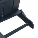 Have Stol 2 pcs Marineblå 80.5 x 74.5 x 92 cm Polyethylen