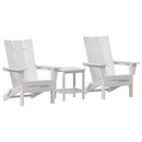 Have Stol 3 pcs Hvid 80.5 x 74.5 x 92 cm Polyethylen