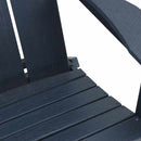 Have Stol 3 pcs Marineblå 80.5 x 74.5 x 92 cm Polyethylen