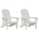 Have Stol 2 pcs Hvid 82 x 74 x 92 cm Polyethylen