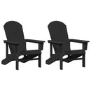Have Stol 2 pcs Sort 82 x 74 x 92 cm Polyethylen